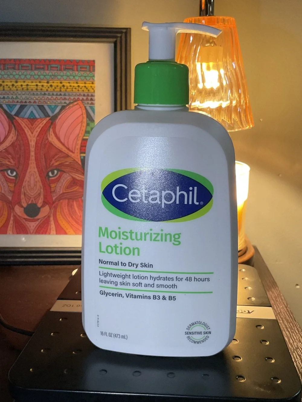 Cetaphil Moisturizing Lotion for Normal to Dry Skin. Hydrates for 48hrs. 16oz